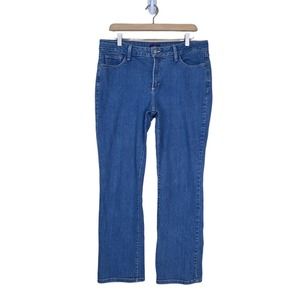 NYDJ Womens 16 Petite Straight Leg Jeans